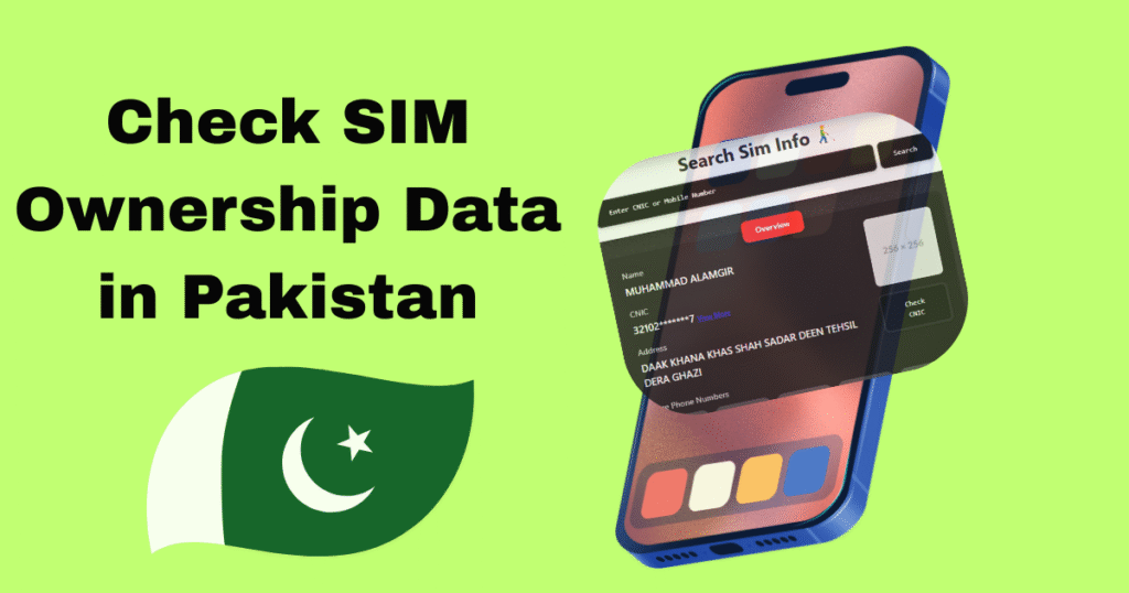 CNIC SIM Check Online Pakistan (2026 Updated Guide)